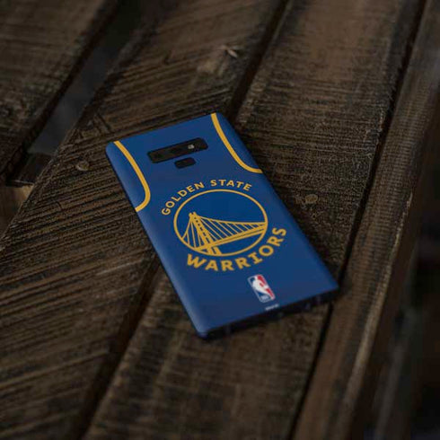 NBA Golden State Warriors Jersey Galaxy Note 9 Skin