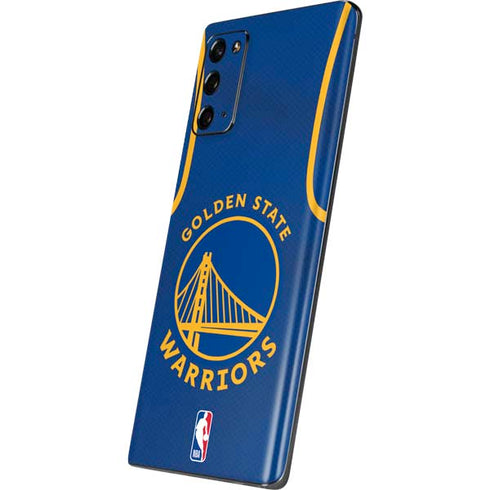 NBA Golden State Warriors Jersey Galaxy Note20 5G Skin