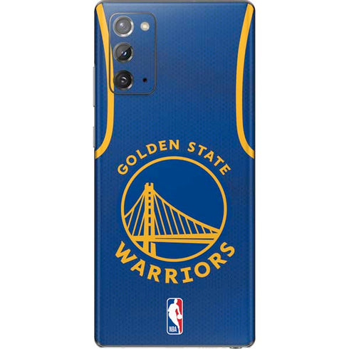 NBA Golden State Warriors Jersey Galaxy Note20 5G Skin