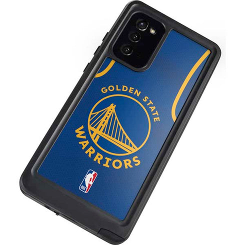 NBA Golden State Warriors Jersey Galaxy Note20 5G Waterproof Case
