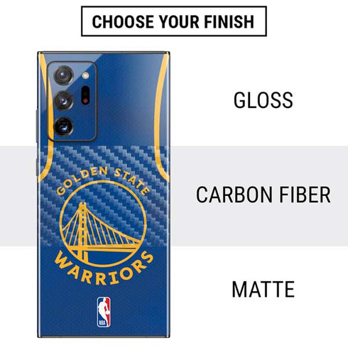 NBA Golden State Warriors Jersey Galaxy Note20 Ultra 5G Skin
