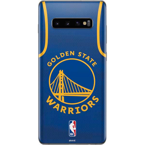 NBA Golden State Warriors Jersey Galaxy S10 Plus Skin