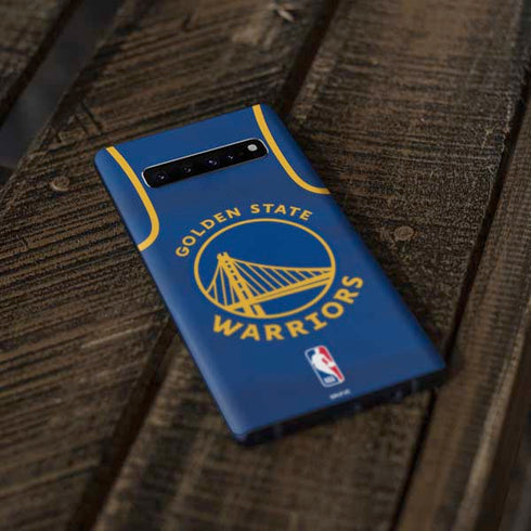 NBA Golden State Warriors Jersey Galaxy S10 Plus Skin