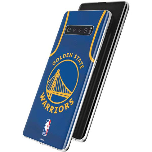 NBA Golden State Warriors Jersey Galaxy S10 Skin