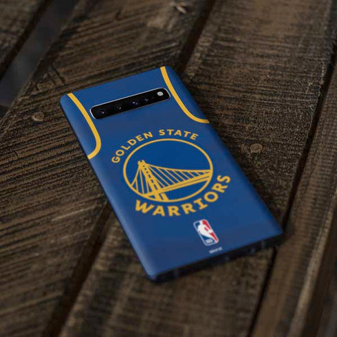 NBA Golden State Warriors Jersey Galaxy S10 Skin