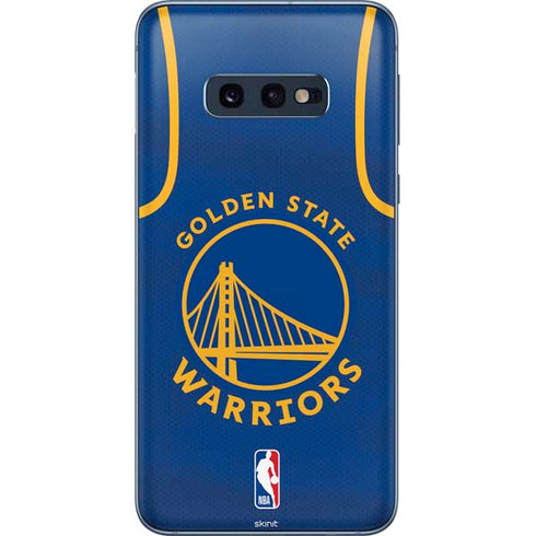 NBA Golden State Warriors Jersey Galaxy S10e Skin