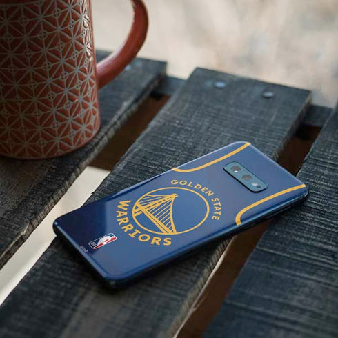 NBA Golden State Warriors Jersey Galaxy S10e Skin