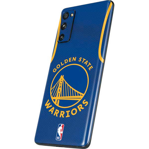 NBA Golden State Warriors Jersey Galaxy S20 Fan Edition Skin