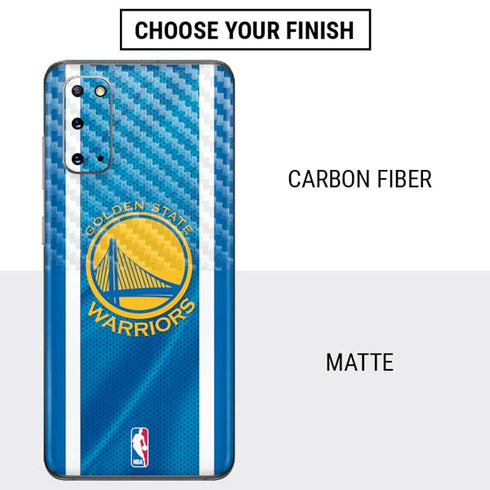 NBA Golden State Warriors Jersey Galaxy S20 Skin