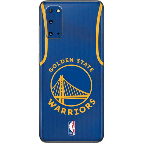 NBA Golden State Warriors Jersey Galaxy S20 Skin