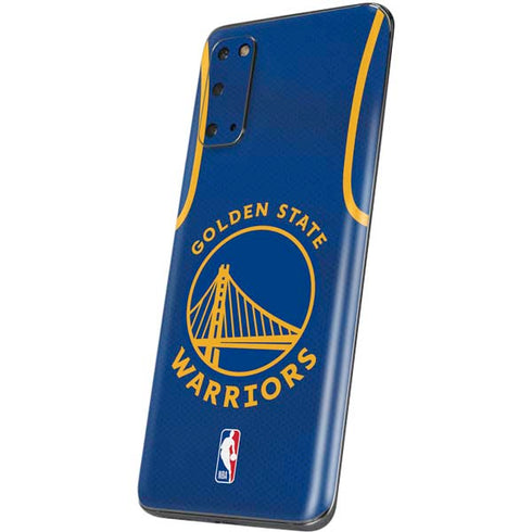 NBA Golden State Warriors Jersey Galaxy S20 Skin