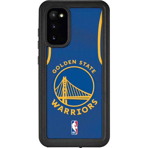 NBA Golden State Warriors Jersey Galaxy S20 Waterproof Case