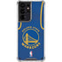 NBA Golden State Warriors Jersey Galaxy S21 Ultra 5G Clear Case