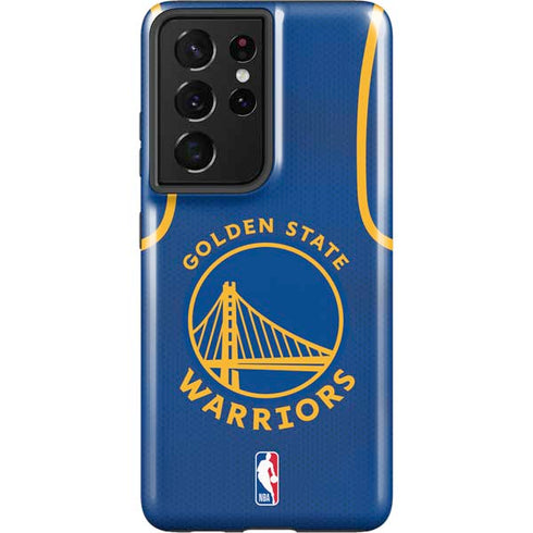 NBA Golden State Warriors Jersey Galaxy S21 Ultra 5G Pro Case