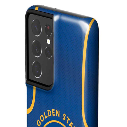 NBA Golden State Warriors Jersey Galaxy S21 Ultra 5G Pro Case