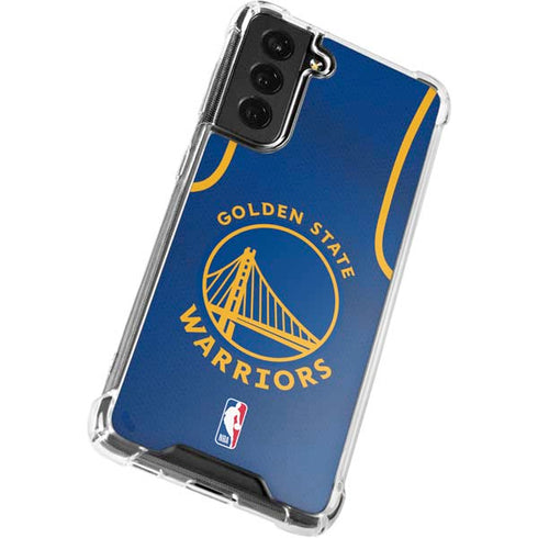 NBA Golden State Warriors Jersey Galaxy S22 Plus Clear Case