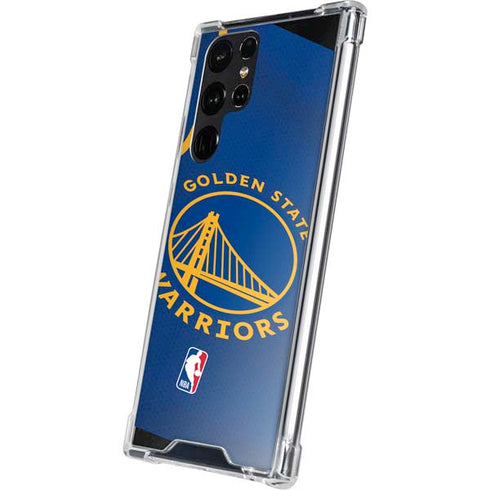 NBA Golden State Warriors Jersey Galaxy S22 Ultra Clear Case