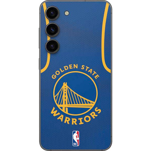 NBA Golden State Warriors Jersey Galaxy S23 Skin