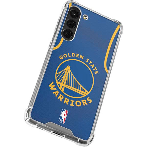 NBA Golden State Warriors Jersey Galaxy S24 FE Clear Case
