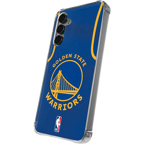 NBA Golden State Warriors Jersey Galaxy S24 Plus Clear Case