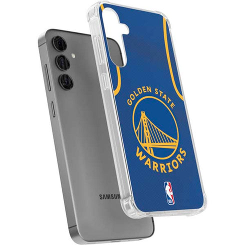 NBA Golden State Warriors Jersey Galaxy S24 Plus Clear Case