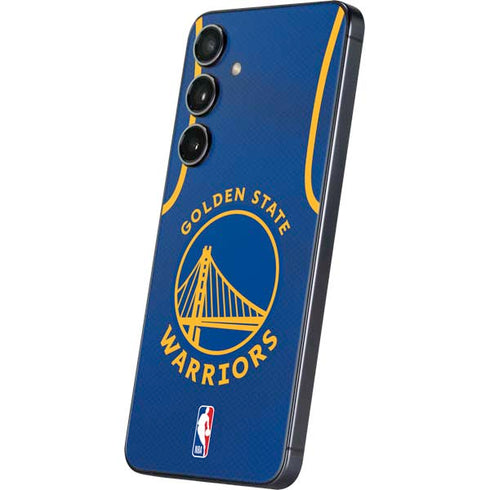 NBA Golden State Warriors Jersey Galaxy S25 Plus Skin