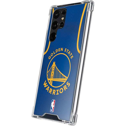 NBA Golden State Warriors Jersey Galaxy S24 Ultra Clear Case
