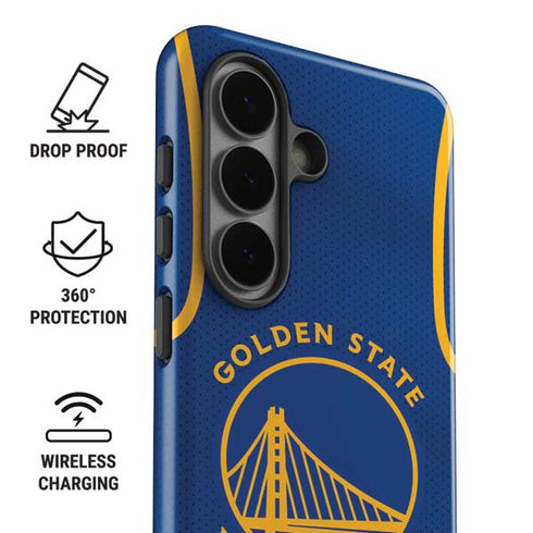 NBA Golden State Warriors Jersey Galaxy S26 Impact Case