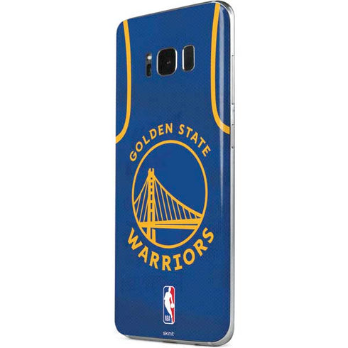 NBA Golden State Warriors Jersey Galaxy S8 Plus Skin