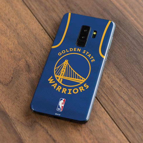 NBA Golden State Warriors Jersey Galaxy S9 Plus Skin