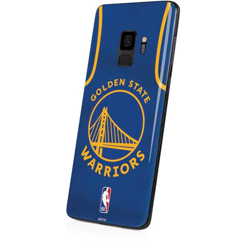 NBA Golden State Warriors Jersey Galaxy S9 Skin
