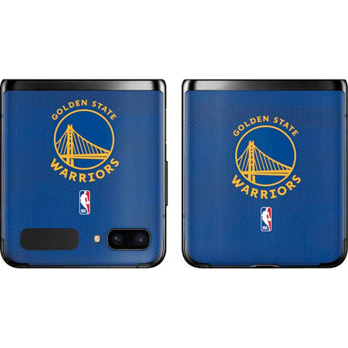NBA Golden State Warriors Jersey Galaxy Z Flip Skin