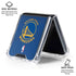 NBA Golden State Warriors Jersey Galaxy Z Flip7 Clear Case