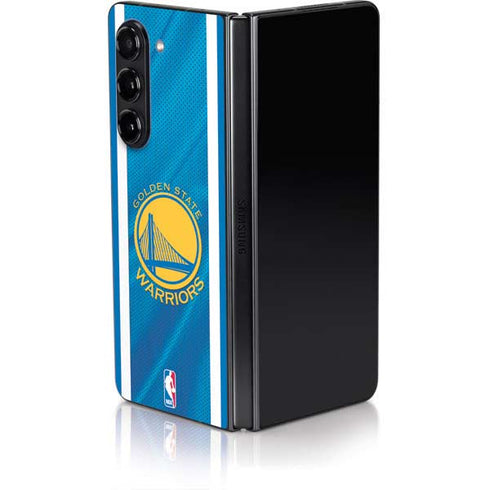 NBA Golden State Warriors Jersey Galaxy Z Fold5 5G Skin