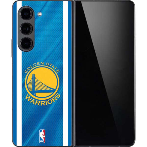 NBA Golden State Warriors Jersey Galaxy Z Fold5 5G Skin