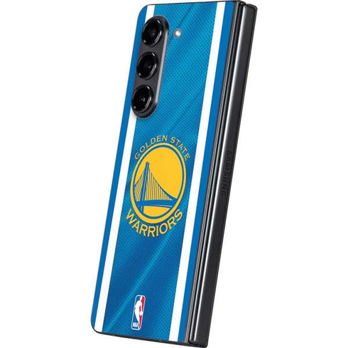 NBA Golden State Warriors Jersey Galaxy Z Fold5 5G Skin