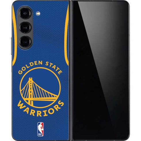 NBA Golden State Warriors Jersey Galaxy Z Fold5 5G Skin