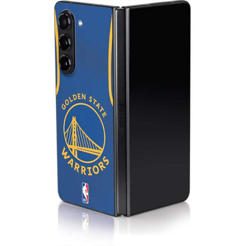 NBA Golden State Warriors Jersey Galaxy Z Fold5 5G Skin