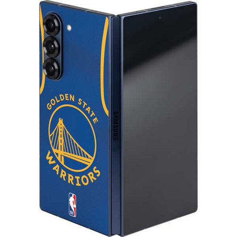 NBA Golden State Warriors Jersey Galaxy Z Fold6 Skin
