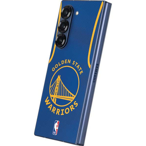 NBA Golden State Warriors Jersey Galaxy Z Fold6 Skin