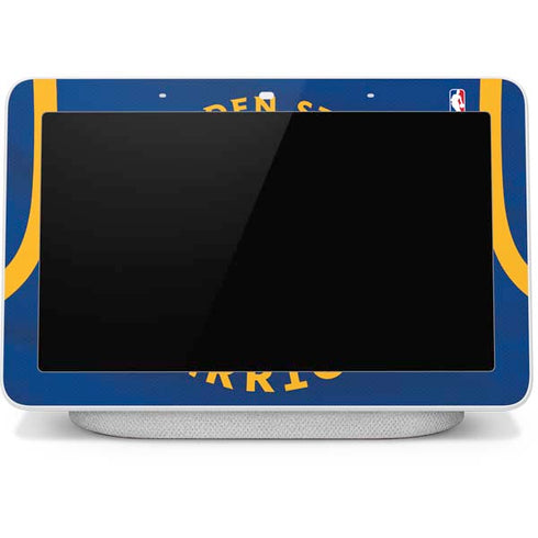 NBA Golden State Warriors Jersey Google Home Hub Skin