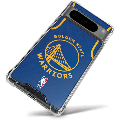 NBA Golden State Warriors Jersey Google Pixel 8 Pro Clear Case