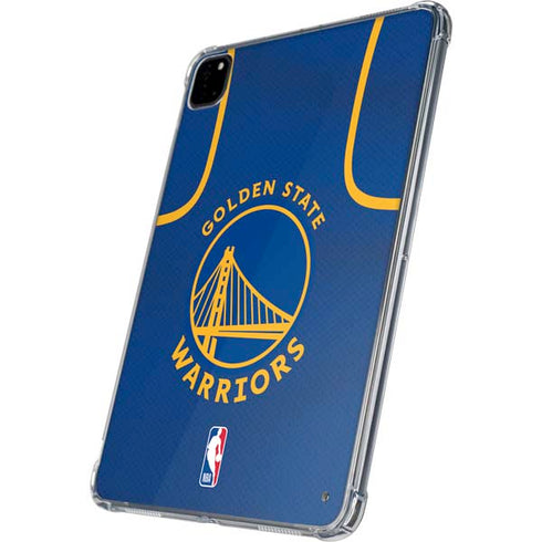 NBA Golden State Warriors Jersey iPad Pro 11in (2024) Clear Case