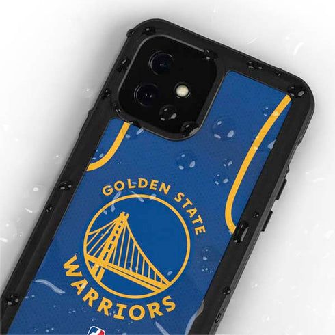 NBA Golden State Warriors Jersey iPhone 12 Mini Waterproof Case