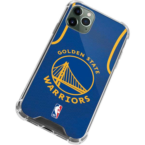 NBA Golden State Warriors Jersey iPhone 12 Pro Clear Case