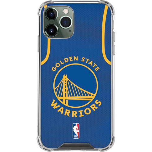 NBA Golden State Warriors Jersey iPhone 12 Pro Max Clear Case
