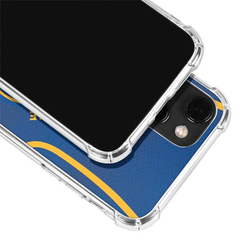 NBA Golden State Warriors Jersey iPhone 14 Plus Clear Case