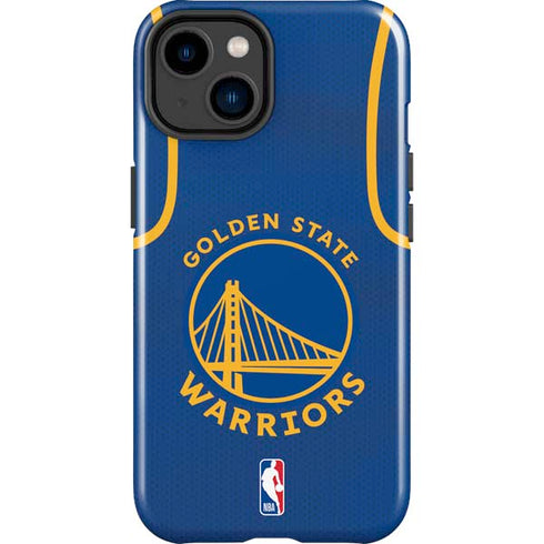 NBA Golden State Warriors Jersey iPhone 14 Plus Impact Case