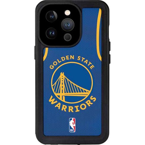 NBA Golden State Warriors Jersey iPhone 14 Pro Waterproof Case