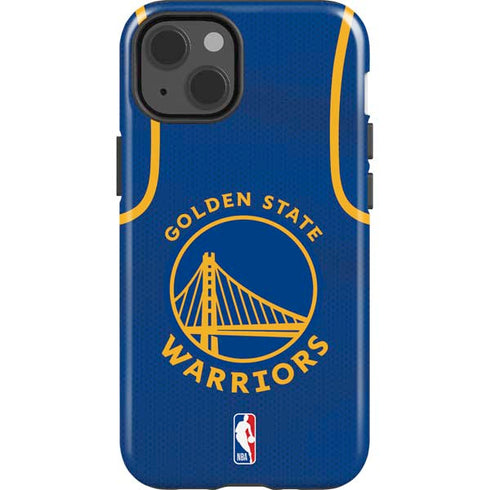 NBA Golden State Warriors Jersey iPhone 15 Plus Impact Case